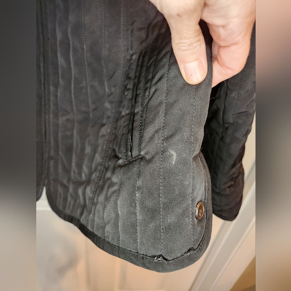 ESPRIT quilted black jacket. Size XL vintage - Picture 2 of 8